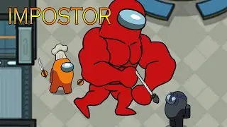 Among Us Animation Crewmate Vs Giant Imposter