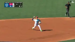Card's #4 prospect Masyn Winn unleashes 100.5 mph throw ... from short!