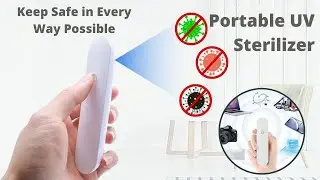 Vmax H2 Portable Handheld Disinfection Machine | Mobile UVC Light Lamp Sterilizer Wand