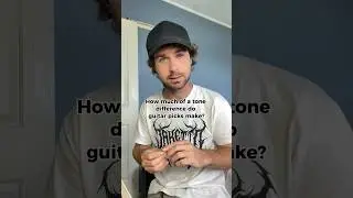 Do guitar picks effect tone? 