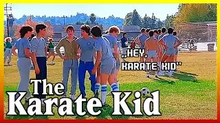 Daniel LaRusso called The Karate Kid for the first time (The Karate Kid 1984 Scene)