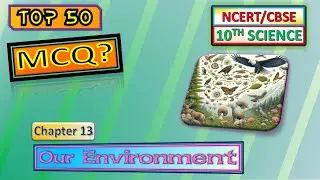 Class 10 : CHAPTER13: TOP 50 MCQ Our Environment Part 1