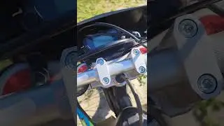 Kayo T2 enduro. Приборная панель