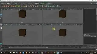 How to change object view in Maya 3d