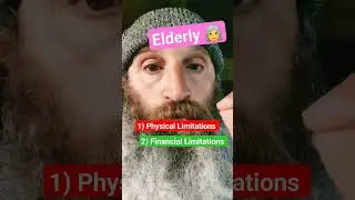 WORK & SAVE cause when u are ELDERLY Your Options Are LIMITED 