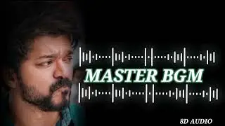 😈VIJAY THALAPATHY😈 master bgm⚡8d audio 