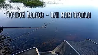 В поисках ночного леща на речном поливе.