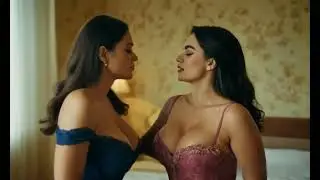 Two  Indian Women suchita and chitra to each other ｜ Lesbians Kissing Video 