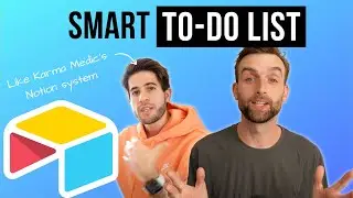 Build a Smart To-Do List like Karma Medic's Notion system with AIRTABLE