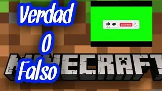 cosas de minecraft que Vamos a comprobar si son ciertas o Fals@s