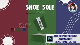 Instagram Product sale animation | Adobe Photoshop Animation |Simple step-by-step Animation