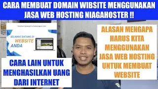 CARA MEMBUAT WEBISTE MENGGUNAKAN WEB HOSTING NIAGAHOSTER !! UNTUK MEMBUKA PELUANG USAHA BARU !!