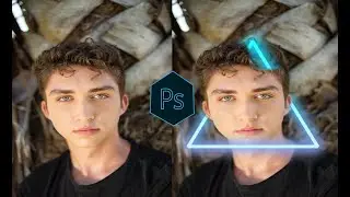 How To Make Simple Neon Glow Effect In Photoshop Tutorial
