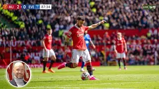 Bruno Fernandes vs Everton | All Actions | UNSTOPPABLE in the Deeper Role🤌