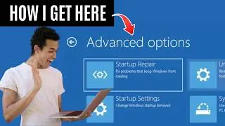 Ways to Open ADVANCED STARTUP Option in Windows