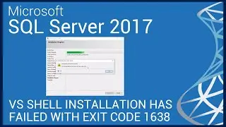 VS Shell installation has failed with exit code 1638 - FIXED in Hindi