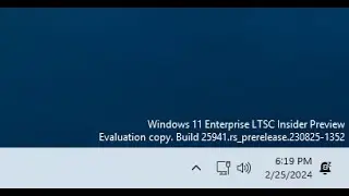 Windows 11 Enterprise LTSC 2024 Insider Preview
