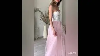 Платье -комплект на выпускной, свадьбу или вечеринку 2021 👑👑👑   Wedding and party set, dress, corset