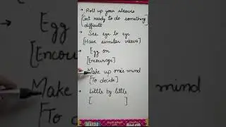 English learning videos for improving vocabulary/ Learn to speak fluent english/ #shorts #english