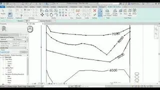 Revit Architecture - Extras _ Site Topography _ Contour Lines
