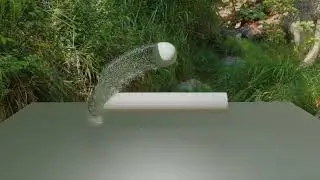 Blender EEVEE Spray Foam Bubbles test