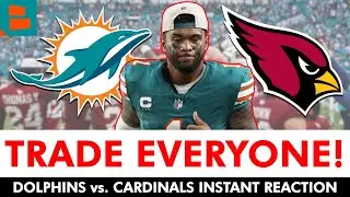 The Miami Dolphins Are A DISASTER! Dolphins vs. Cardinals INSTANT Reaction | NFL Week 8