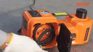 VEVOR 5 Ton Electric Car Jack - Lift, Inflate & Repair Tires in Minutes! 🚗