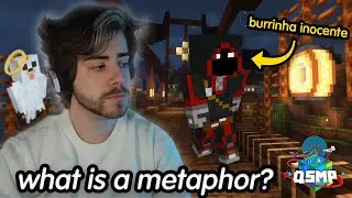 cellbit gaslighting badboyhalo over a bridge for 13 minutes straight (QSMP)