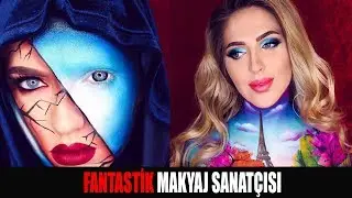 FANTASTİK MAKYAJ YAPAN İLGİNÇ UGRAYNALI KIZ !!!