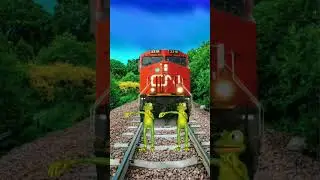 Frog magical dance & train driving vfx 