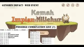 Genshin Impact : Hillichurl Camp Web Event