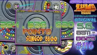 SunGod 8511 - 8625 Spiral | Zuma Deluxe 32-Bit DLP Original #116