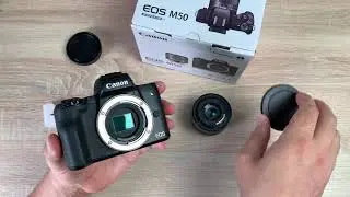 Canon M50 Unboxing I am a beginner!!