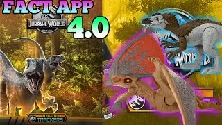JURASSIC WORLD DINOTRACKERS 2023 Facts App All Dinosaurs Tupandactylus Xuanhanosaurus