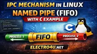 Lecture 18: IPC Mechanism in Linux | Named Pipe (FIFO) Explained with Example