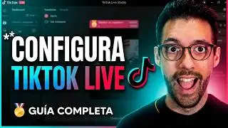 ✅ How to Configure TIKTOK LIVE STUDIO to do LIVE on PC 🥇 *Complete Tutorial 2023*