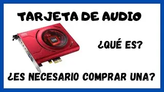 ¿Qué es una TARJETA DE AUDIO? 🎧 [en menos de 5 minutos]  |Aprende Experimentando