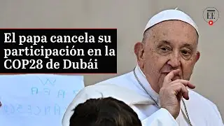 El papa Francisco canceló su participación en la COP28 por cuadro gripal | El Espectador
