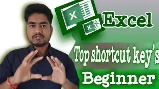 MS Excel - shortcut key | Shortcut key in excel | 