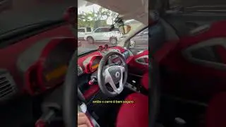 Smart ForTwo é pequeno mas seguro! #carrosdoxenao
