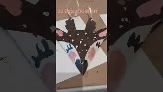 3D Ciut out Raindeers #artprojects #artlover  #funcreation #3dart #3dartproject #weekendfun