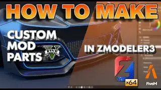 ZModeler 3 Tutorial: Create & Add Custom Car Mods and Tuning Parts for GTA V