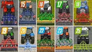 Fs14 vs Fs15 vs Fs16 vs Fs17 vs Fs18 vs Fs19 vs Fs 20 vs Fs22 vs Fs23 | Cultivator | Timelapse |