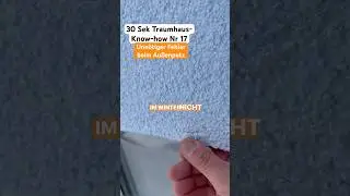 Hausbau: diesen Fehler beim Außenputz vermeiden