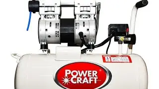 Powercraft 1Hp 42L Oil Less Air Compressor (Unboxing & Test Run)