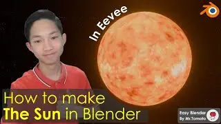How to make The Sun in Blender
