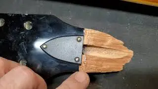 Fetish Neck Repair & Guitar Build