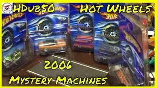 HDub50 Mail Call Hot Wheels 2006 Mystery Machines Sets Drag Bus Panel Truck