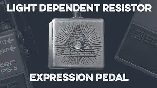 DIY Light Dependent Resistor Expression Pedal.