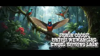 Masteran KOLIBRI ninja gacor , agar CEPAT EMOSI #kicaumania #burung